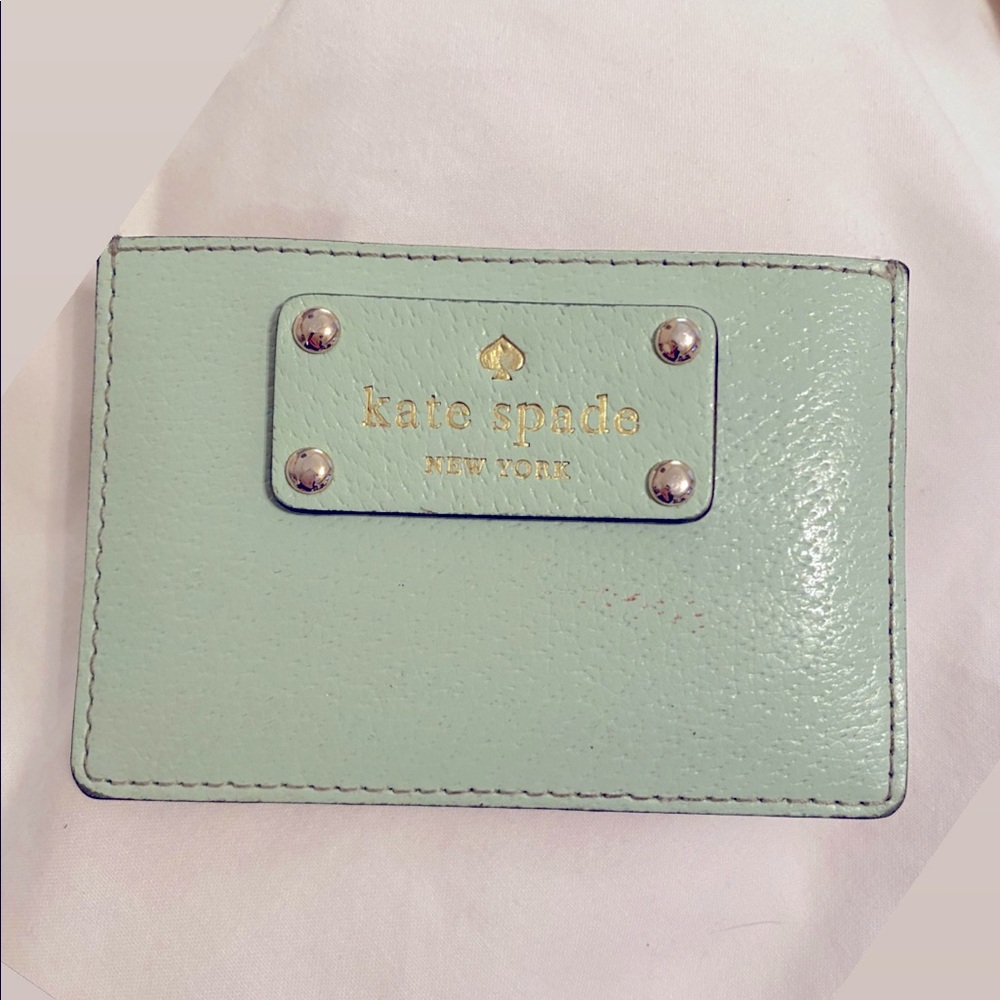 Kate Spade Card Holder Mint